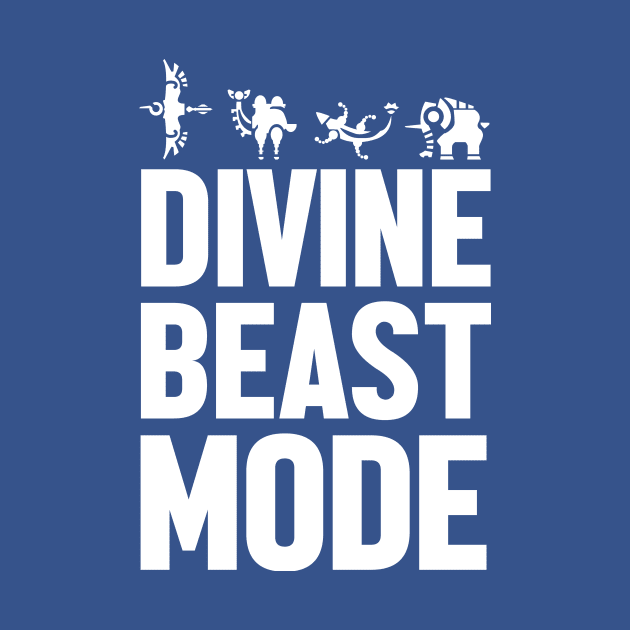 Divine Beast Mode (white) by thisisntcrystal