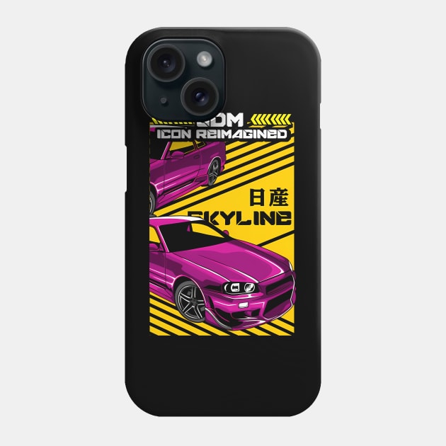 Iconic Jdm Phone Case by OrigamiOasis