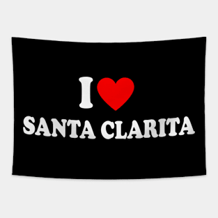 I Heart Santa Clarita Tapestry