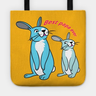Best papa ever! Tote