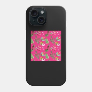 Australian Floral Christmas Pattern Phone Case