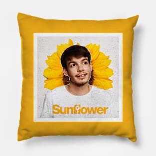 Sunflower Rex Orange County Pillow