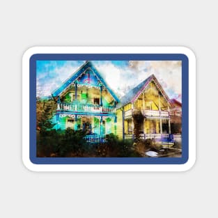 Gingerbread Cottages 20 Magnet