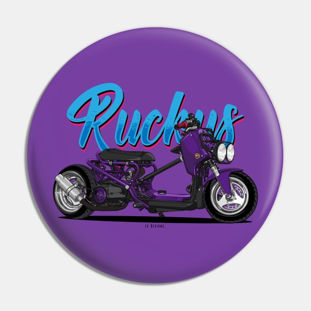 Ruckus Pin by LpDesigns_