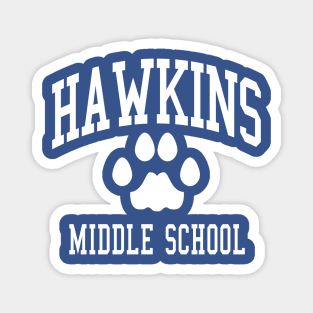 Hawkins Middle School Stranger things Magnet