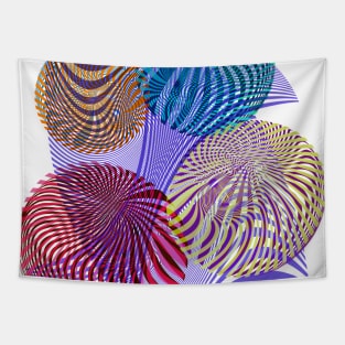 Optical illusion 5 Tapestry