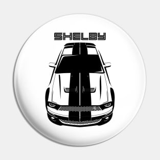 Ford Mustang Shelby GT500 2007-2009 - Black Stripes Pin