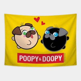 Poopy and Doopy ™ Love Tapestry