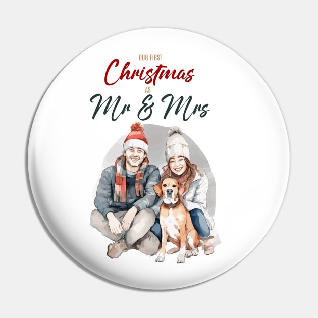 Our First Christmas as Mr and Mrs Pin by Cheeky BB