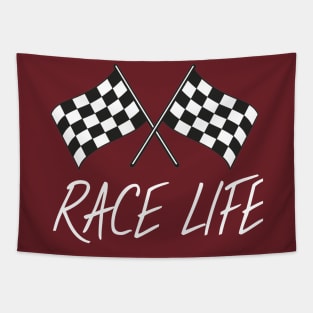 Race life Tapestry