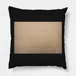 Beige fleece as background texture Pillow