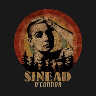 Retro Sunset Sinead O'Connor T-Shirt