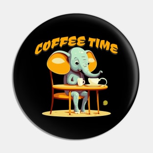 Coffee time Pin