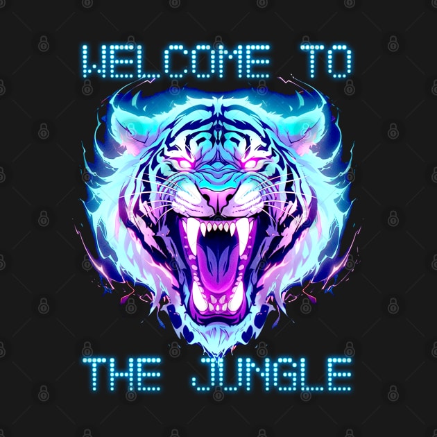 Welcome to the Jungle - White Bengal Tiger by Uri_the_Red