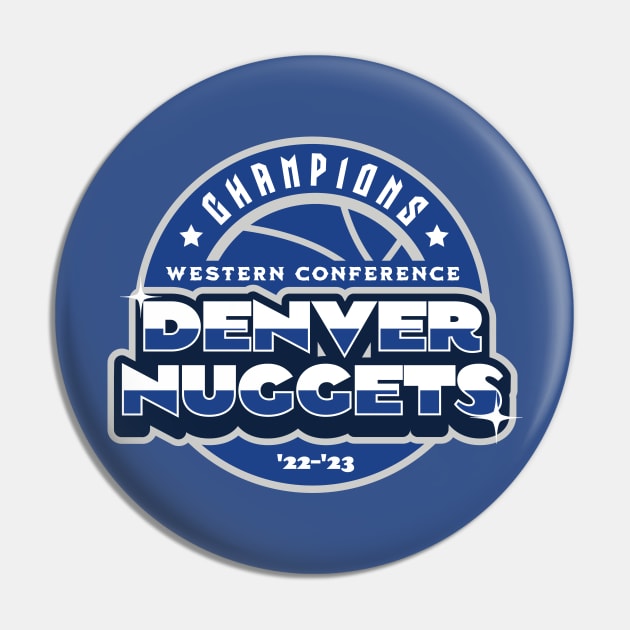 Denver Nuggets Champions Western Conference Finals 2023 Pin by antarte