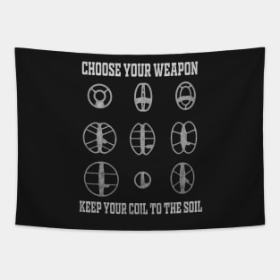 Detectorists Choose Your Weapon - Eye Voodoo Tapestry