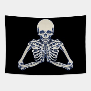 halloween character pumpkin head terror Tapestry