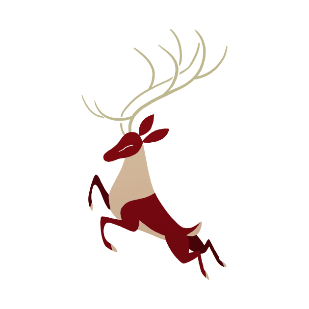 Red Deer by sketchinthoughts