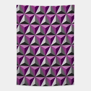 geometric Triangles Pattern Tapestry