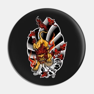 Foo Dog Pin