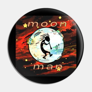 moon man Pin