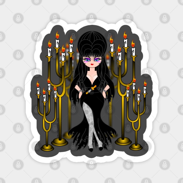 ELVIRA: Mistress of the Dark Magnet by cholesterolmind