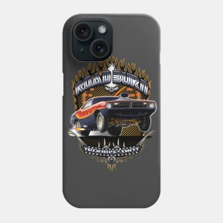 Muscle Car - Barracuda Road Burn Phone Case