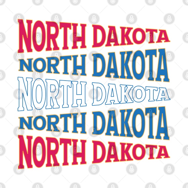 TEXT ART USA NORTH DAKOTA by LAVA-ROMA-NOVA