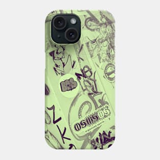 Urban Street Graffiti Art Tags NYC Phone Case