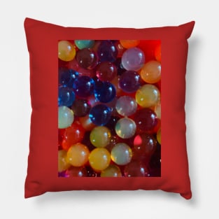 Colorful jelly bubbles Pillow