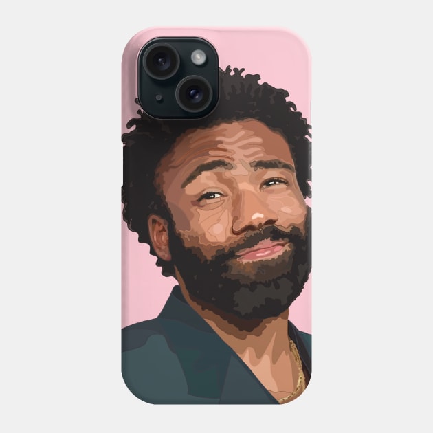 Childish Gambino Original Fan Art Phone Case by HAPHEART.COM