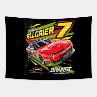 Justin Allgaier Charcoal Car Tapestry