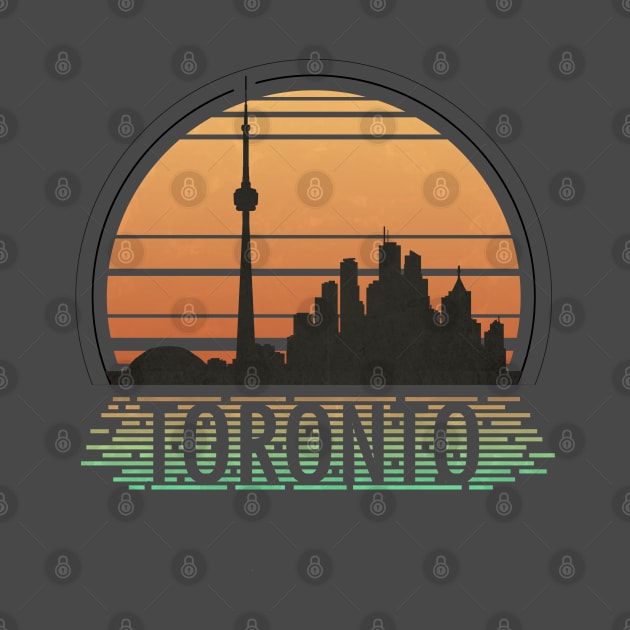 Toronto - Retro Design by Tanimator