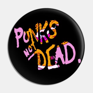 Punk is not dead Pin