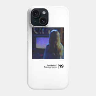 Fontaines D.C. - Television Screens / Minimalist Style Graphic Design Phone Case