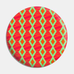 rhombus retro style pattern Pin