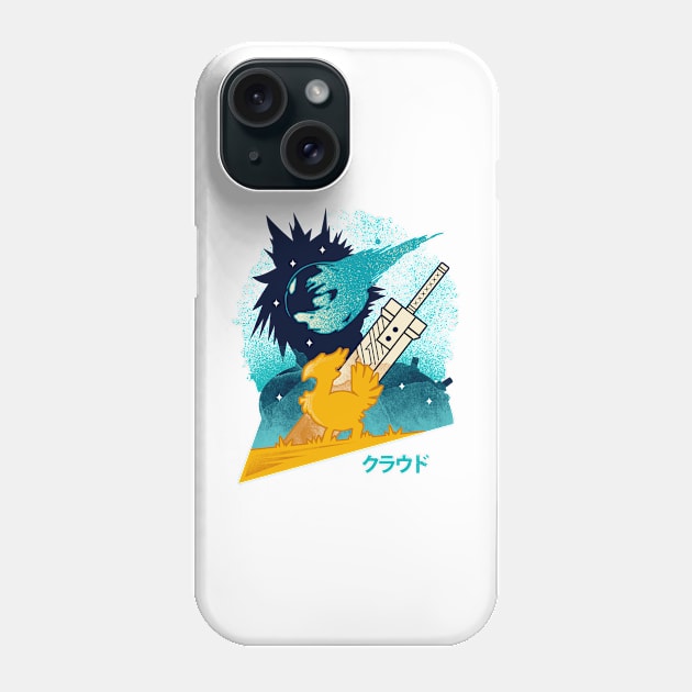 Cloud And Chocobo Phone Case by logozaste