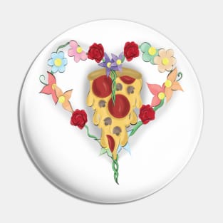 Pizza Has My Heart Pin