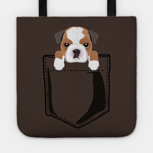 Pocket Bull Dog Tote