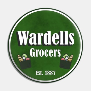 Wardell's Grocers Pin