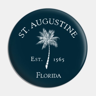 Saint Augustine Florida Vintage Palm Pin