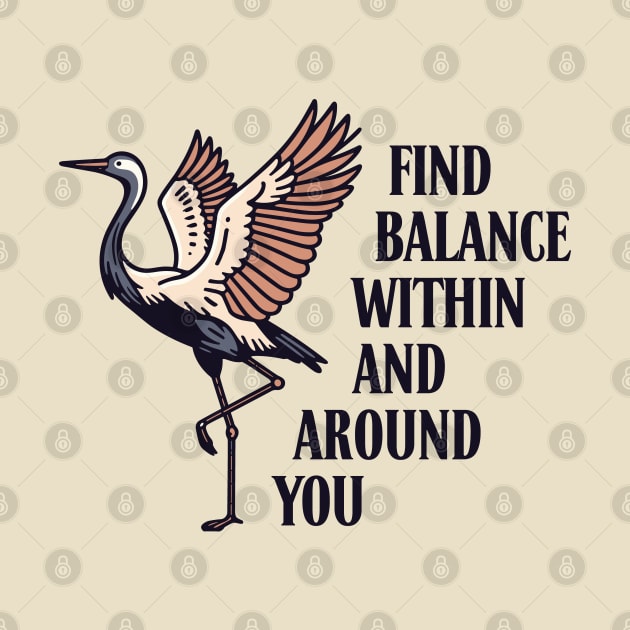 "Harmony of Nature" Balancing Crane by quorplix