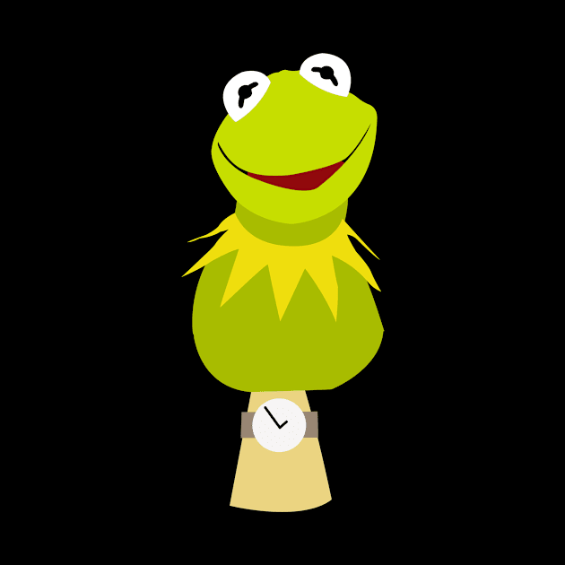 Kermit with hand inside by LuisP96