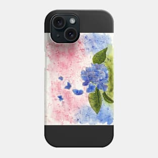 Butterfly Or Hydrangea Flower, You Decide Phone Case