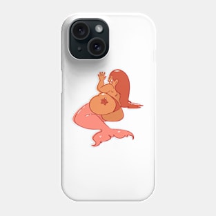 Curvy Mermaid Phone Case