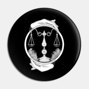 Zodiac: Libra Pin