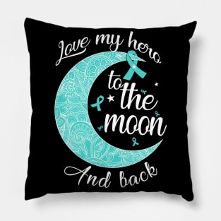 love ptsd hero to the moon Pillow