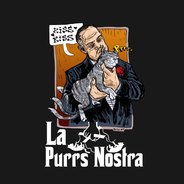 GodFather's Cat La Purr Nostra by Boulet420