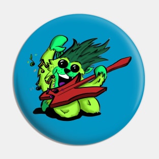 Rock and Roll Monster Pin