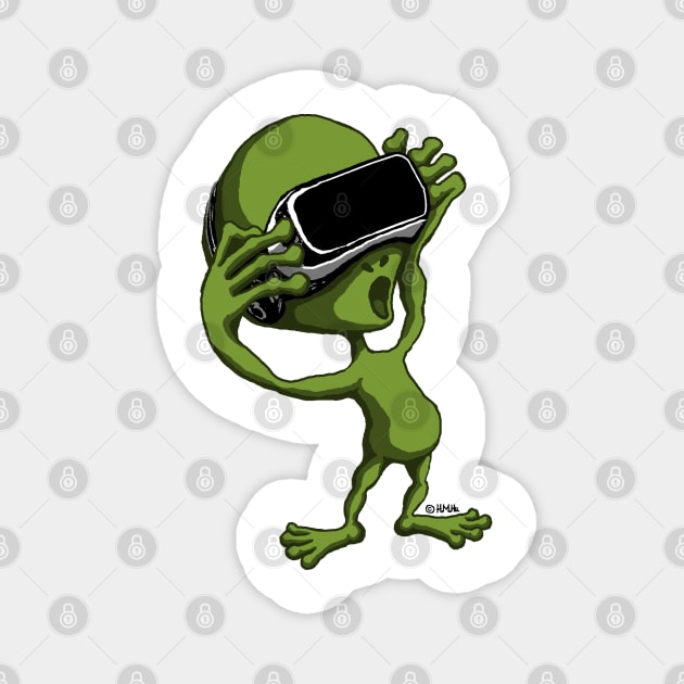 VR Alien Magnet by NewSignCreation